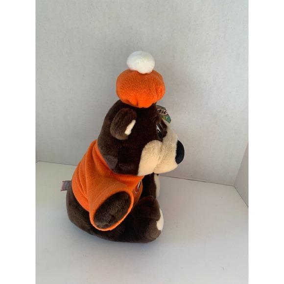 A&W The Great Root Bear by Gund Plush 2000 16" Tall Orange Shirt Tags No Pants - Picture 4 of 10